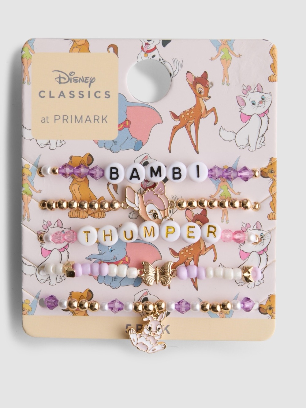 Disney Classics Beaded Bracelet Set - Bambi & Thumper